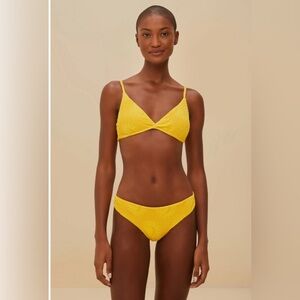 FARM Rio Yellow Bikini - Yellow Sunny Moon